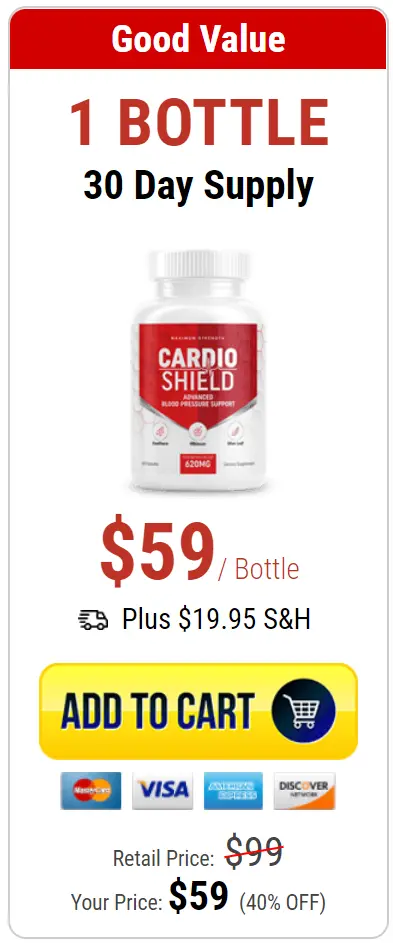 cardio shield 1 bottle 